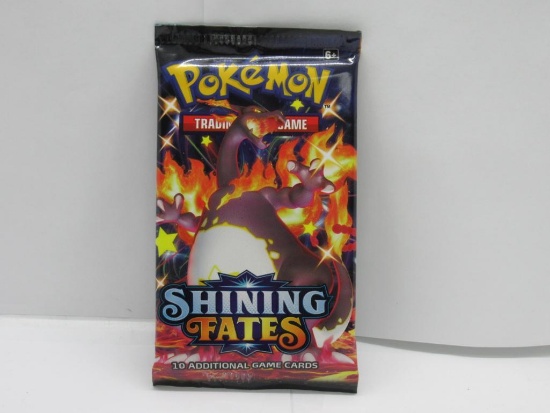 Factory Sealed Pokemon SHINING FATES 10 Card Booster Pack