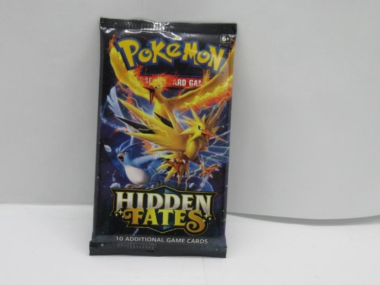 Factory Sealed Pokemon HIDDEN FATES 10 Card Booster Pack