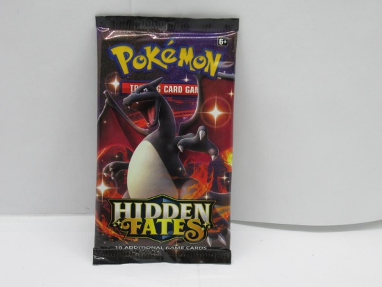 Factory Sealed Pokemon HIDDEN FATES 10 Card Booster Pack