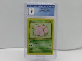 CGC Graded Pokemon JUNGLE 1st Edition MINT 9 - EXEGGCUTE 52/64