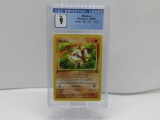 CGC Graded Pokemon JUNGLE 1st Edition MINT 9 - MANKEY 55/64