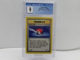 CGC Graded Pokemon JUNGLE 1st Edition MINT 9 - POKE BALL 64/64