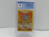 CGC Graded Pokemon JUNGLE 1st Edition MINT 9 - RHYHORN 61/64