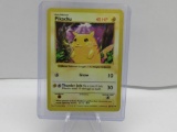 Base Set Unlimited SHADOWLESS Pokemon Card - Yellow Cheeks PIKACHU 58/102