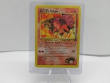 Gym Challenge Pokemon Card - BROCK'S VULPIX Wizards Gold Stamp 37/132