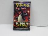 Factory Sealed Pokemon HIDDEN FATES 10 Card Booster Pack