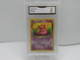 GMA GRADED 1999 POKEMON SLOWBRO #43 FOSSIL MINT 9