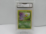 GMA GRADED 1999 POKEMON BELLSPROUT #49 JUNGLE 1ST EDITION MINT 9