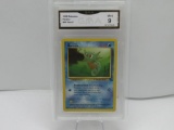 GMA GRADED 1999 POKEMON HORSEA #49 FOSSIL MINT 9