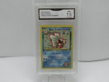 GMA GRADED 2000 POKEMON MISTY'S SEAKING #55 GYM HEROES 1ST EDITION NM+ 7.5