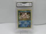 GMA GRADED 2000 POKEMON MISTYS GOLDEEN #30 GYM HEROES 1ST EDITION NM+ 7.5