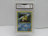 GMA GRADED 2000 POKEMON MISTYS PSYDUCK #54 GYM HEROES 1ST EDITION NM MT 8