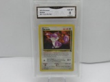 GMA GRADED 2000 POKEMON RATTATA #66 TEAM ROCKET NM MT 8