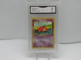 GMA GRADED 2000 POKEMON SLOWPOKE #67 TEAM ROCKET NM 7