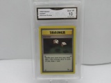 GMA GRADED 1999 POKEMON GAMBLER #60 FOSSIL TRAINER GEM MT 10