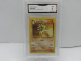 GMA GRADED 2002 POKEMON SNADSLASH #62 LEGENDARY COLLECTION NM 7