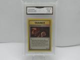 GMA GRADED 1999 POKEMON MYSTERIOUS FOSSIL #62 FOSSIL TRAINER GEM MT 10