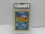 GMA GRADED 1999 POKEMON KRABBY #51 FOSSIL MINT 9