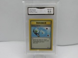 GMA GRADED 1999 POKEMON ENERGY SEARCH #59 FOSSIL TRAINER NM MT+ 8.5