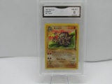 GMA GRADED 1999 POKEMON GRAVELER #37 FOSSIL NM MT 8