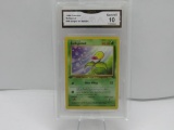 GMA GRADED 1999 POKEMON BELLSPROUT #49 JUNGLE 1ST EDITION GEM MT 10