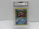 GMA GRADED 2000 POKEMON MISTYS SHELLDER #89 GYM HEROES 1ST EDITION NM MT 8