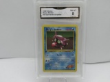 GMA GRADED 2000 POKEMON MISTYS SHELLDER #89 GYM HEROES 1ST EDITION NM MT 8