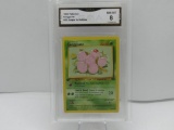 GMA GRADED 1999 POKEMON EXEGGCUTE JUNGLE 1ST EDITION NM-MT 8