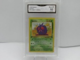 GMA GRADED 1999 POKEMON VENONA #63 JUNGLE 1ST EDITION GEM MT 10