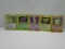 Vintage Lot of 5 Holofoil Rare Pokemon Cards from Collection