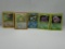 Vintage Lot of 5 Holofoil Rare Pokemon Cards from Collection