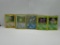 Vintage Lot of 5 Holofoil Rare Pokemon Cards from Collection