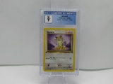 CGC Graded Pokemon JUNGLE 1st Edition MINT 9 - MEOWTH 56/64