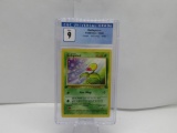 CGC Graded Pokemon JUNGLE 1st Edition MINT 9 - BELLSPROUT 49/64