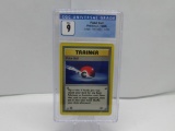 CGC Graded Pokemon JUNGLE 1st Edition MINT 9 - POKE BALL 64/64