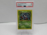 PSA Graded Pokemon 1999 Base Set NM 7 - TANGELA #66