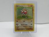 VINTAGE 1999 Base Set HITMONCHAN Holo 7/102 Pokemon Card