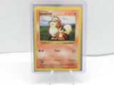 VINTAGE 1999 Base Set SHADOWLESS GROWLITHE 28/102 Pokemon Card