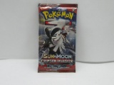 Factory Sealed Pokemon Sun & Moon CRIMSON INVASION 10 Card Booster Pack