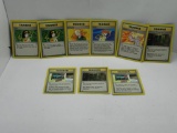 9 Count Lot of VINTAGE RARE Pokemon Cards from Huge Collection