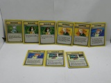 9 Count Lot of VINTAGE RARE Pokemon Cards from Huge Collection
