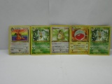 5 Card Lot of Vintage Black Star RARE Pokemon Cards from Huge Collection