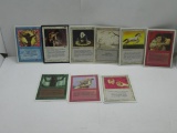 Lot of 9 Vintage Magic the Gathering WOTC Cards from Crazy Collection Find