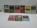 Lot of 9 Vintage Magic the Gathering WOTC Cards from Crazy Collection Find