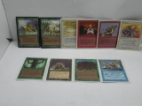 Lot of 9 Vintage Magic the Gathering WOTC Cards from Crazy Collection Find