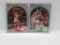 LOT OF 2 - 1990-91 NBA HOOPS SET BREAK. CELTICS KEVIN MCHALE CARD #44 & HAWKS SPUD WEBB CARD #35