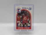 1989-90 NBA HOOPS SET BREAK CHICAGO BULLS MICHAEL JORDAN CARD #21