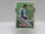 1989 TOPPS TRADED SET BREAK DETROIT LIONS BARRY SANDERS ROOKIE CARD #83T