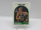 1989-90 NBA HOOPS SET BREAK BOSTON CELTICS LARRY BIRD CARD #150