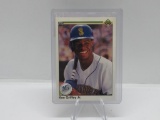 1990 UPPER DECK SEATTLE MARINERS KEN GRIFFEY JR. ROOKIE ERROR CARD #156